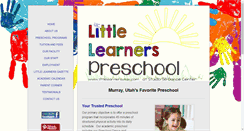 Desktop Screenshot of littlelearnersutah.com